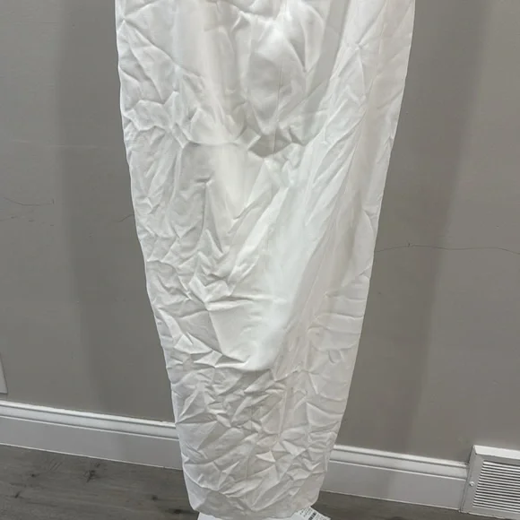 SAU LEE Florence Dress in White - Picture 9 of 16